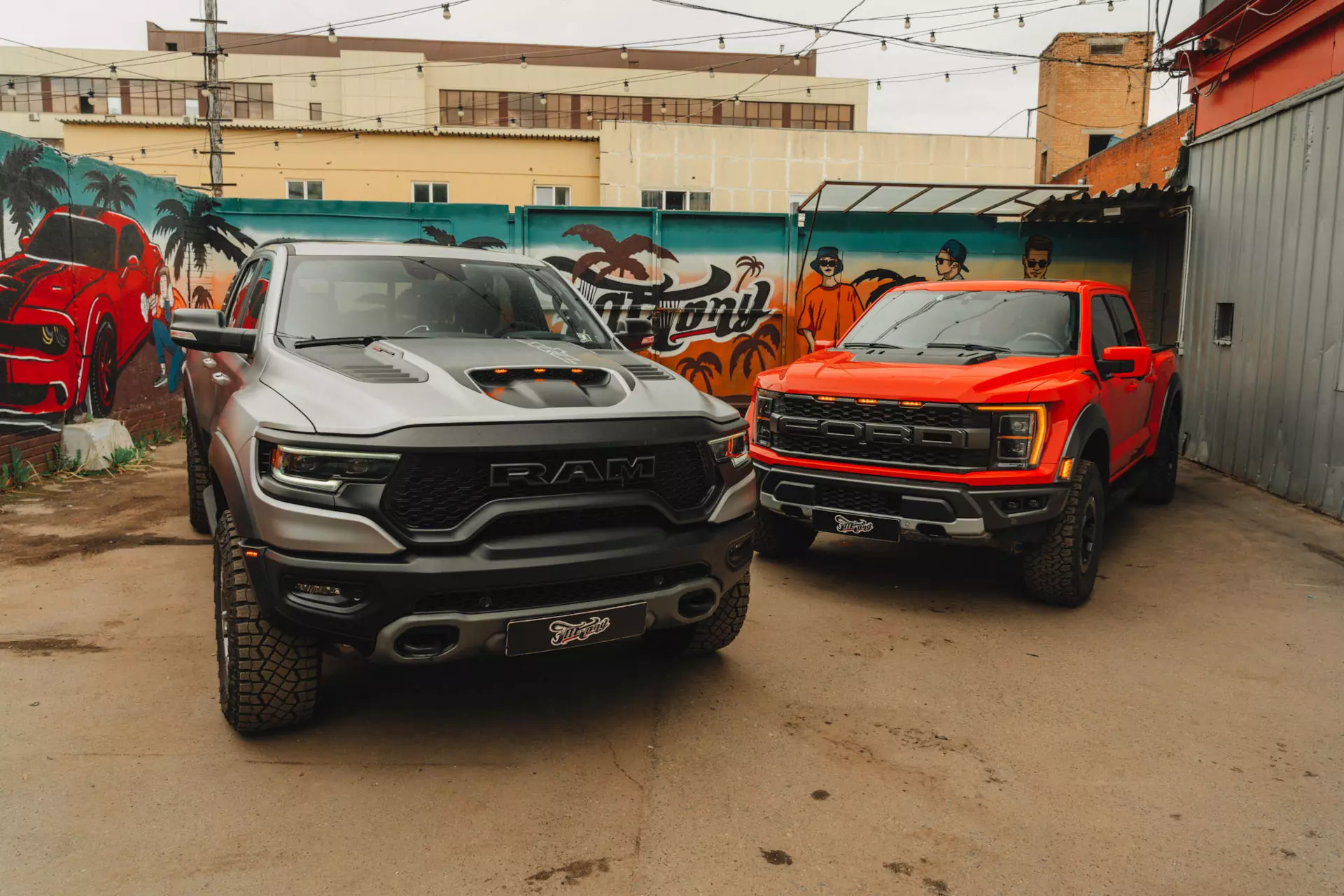 RAM TRX vs FORD F-150 RAPTOR. Кто кого?